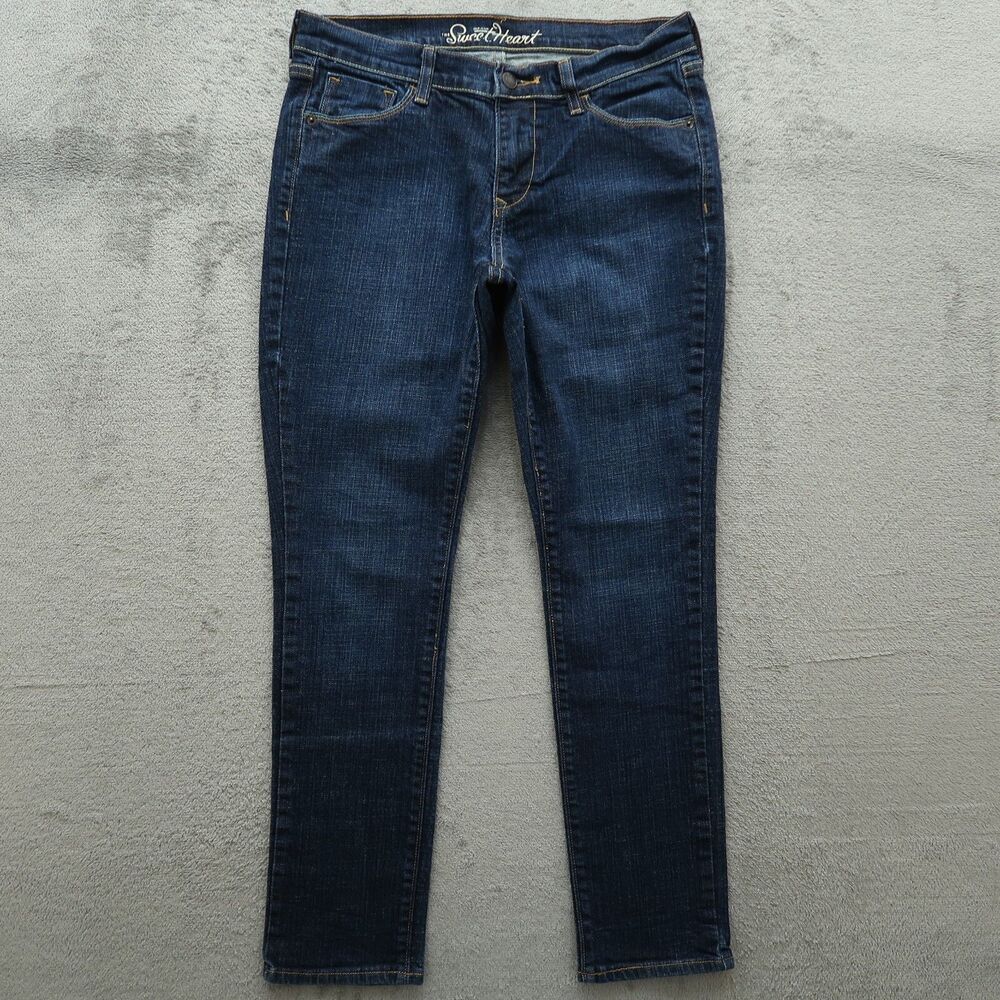 Old Navy Jeans Women's 6 Short Mid-Rise The Sweetheart Skinny Denim 28" Inseam